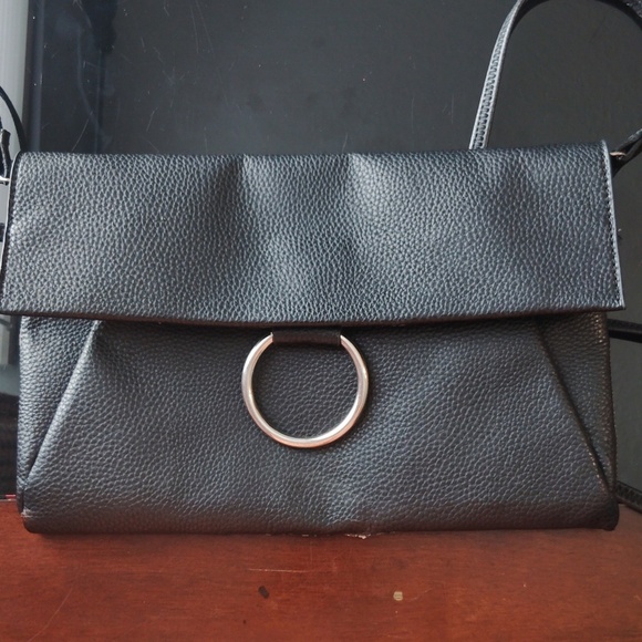 Carlos By Carlos Santana Envelope Front Ring Purse Black - Picture 16 of 16